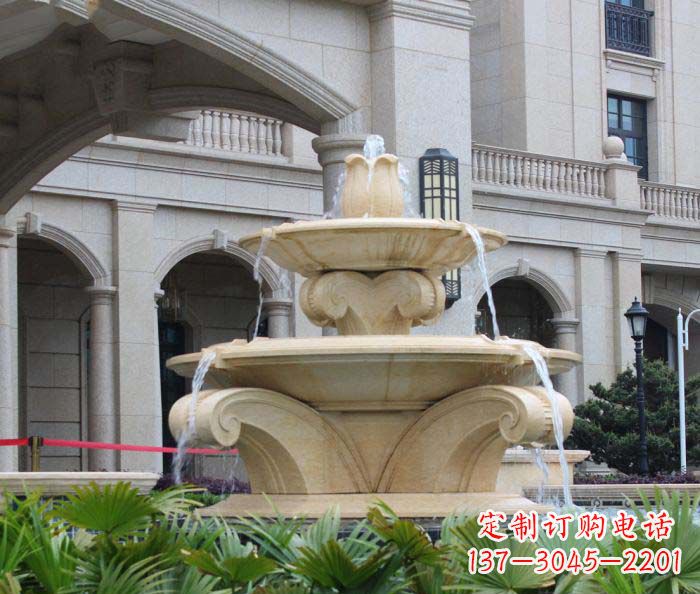 深圳别墅景观欧式喷泉石雕_1