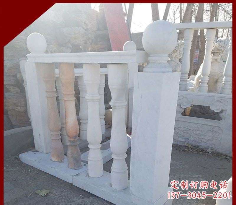 深圳别墅石雕栏杆