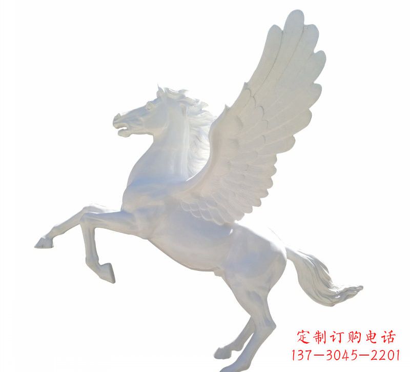 深圳新款玻璃钢飞马摆件