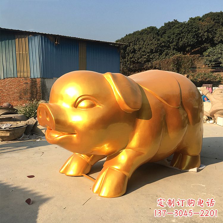 深圳玻璃钢大型动物雕塑——美观大方的装饰艺术