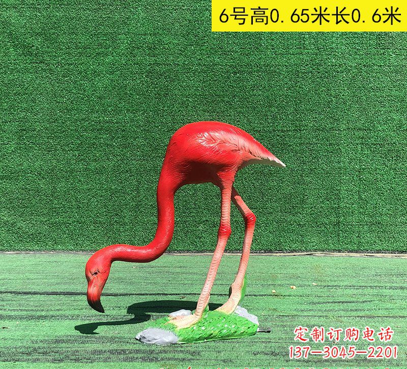深圳精美玻璃钢火烈鸟雕塑