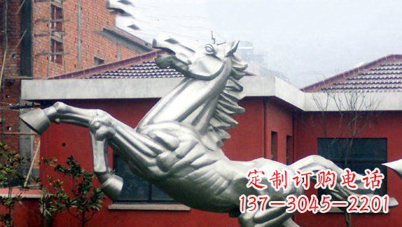 深圳不锈钢奔马雕塑展现力量与美感