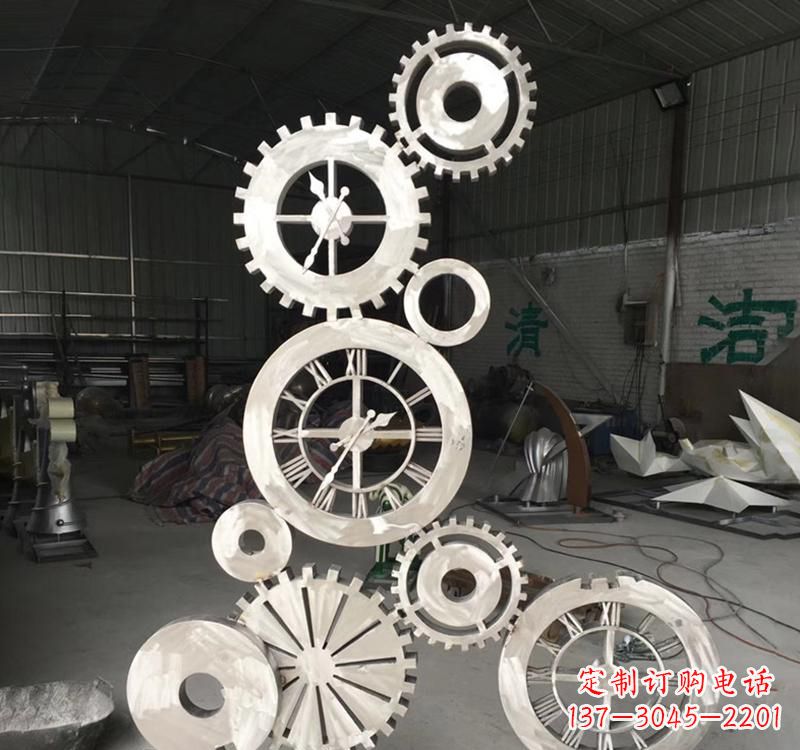 深圳齿轮雕塑精致细腻的艺术品