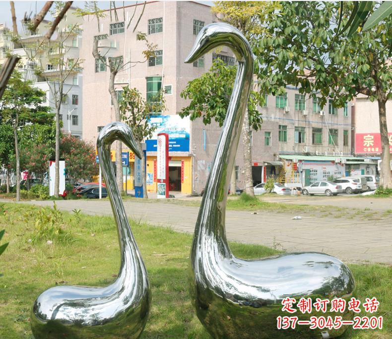 深圳不锈钢抽象动物雕塑2