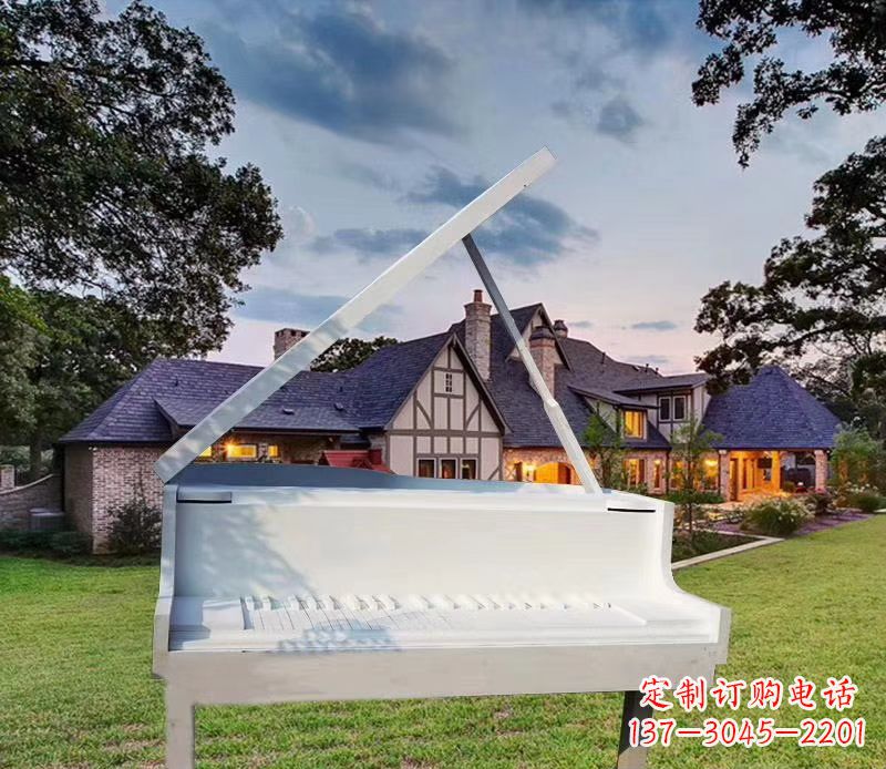 深圳钢琴雕塑——点缀广场景观
