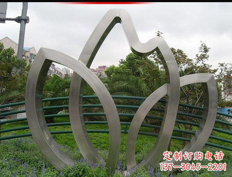 深圳不锈钢树叶雕塑美丽与力量的完美结合
