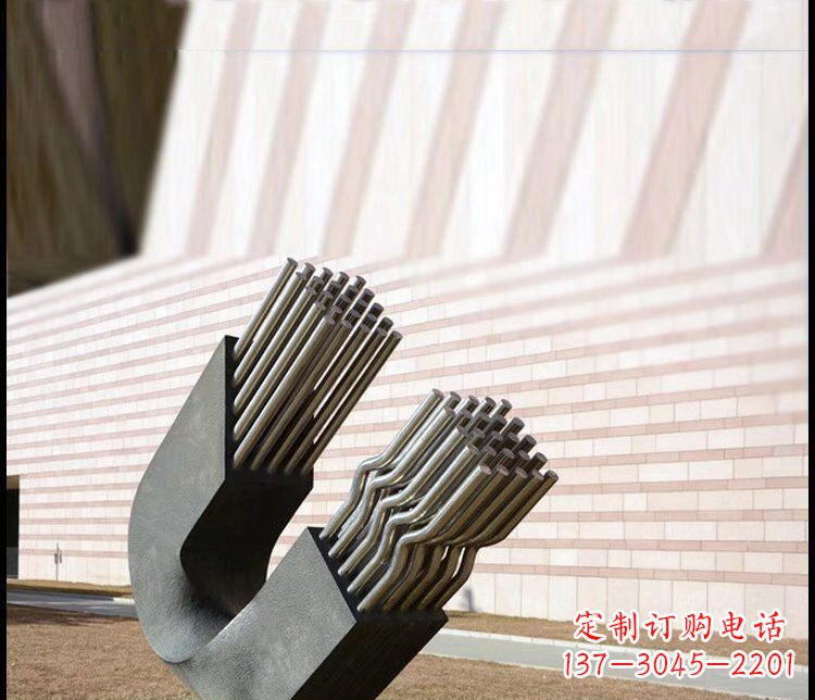 深圳不锈钢磁铁雕塑,给景观带来无限魅力