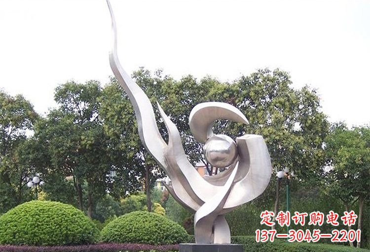 深圳不锈钢大抽象鸽子雕塑