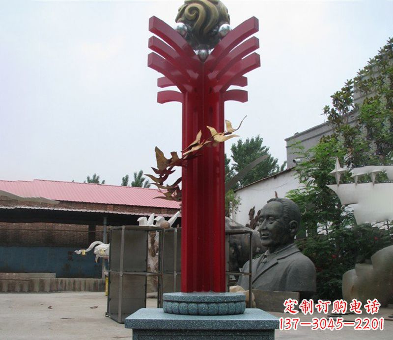深圳不锈钢大雁飞翔雕塑