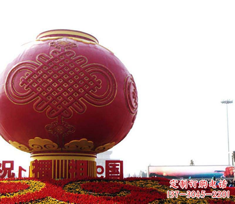 深圳不锈钢灯笼雕塑精致与美感的完美结合