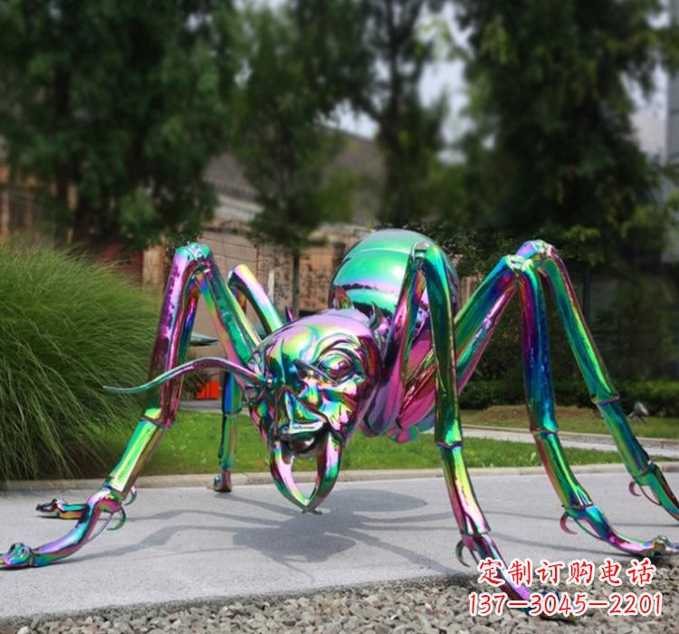 深圳不锈钢蚂蚁雕塑精致的艺术作品
