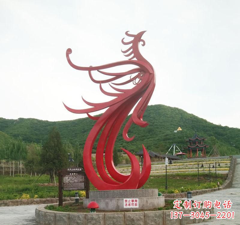 深圳不锈钢凤凰展现古老文明的传承