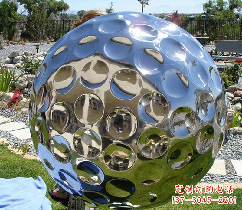 深圳精致的不锈钢高尔夫雕塑