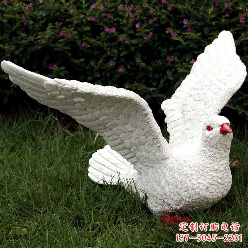 深圳不锈钢鸽子雕塑