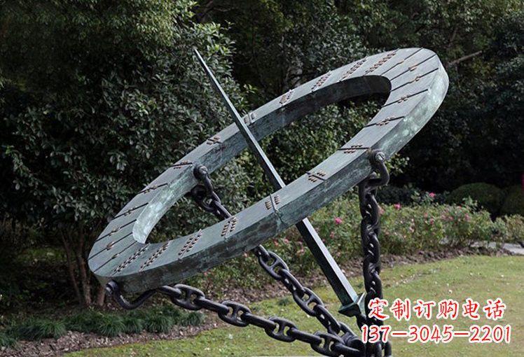 深圳不锈钢日晷雕塑精致的艺术符号