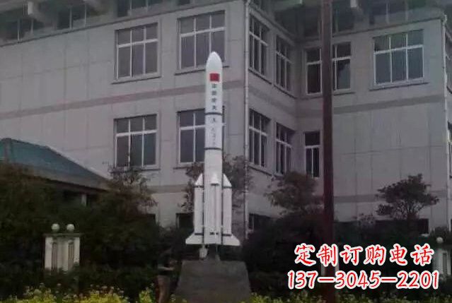 深圳不锈钢火箭雕塑给城市带来无限美