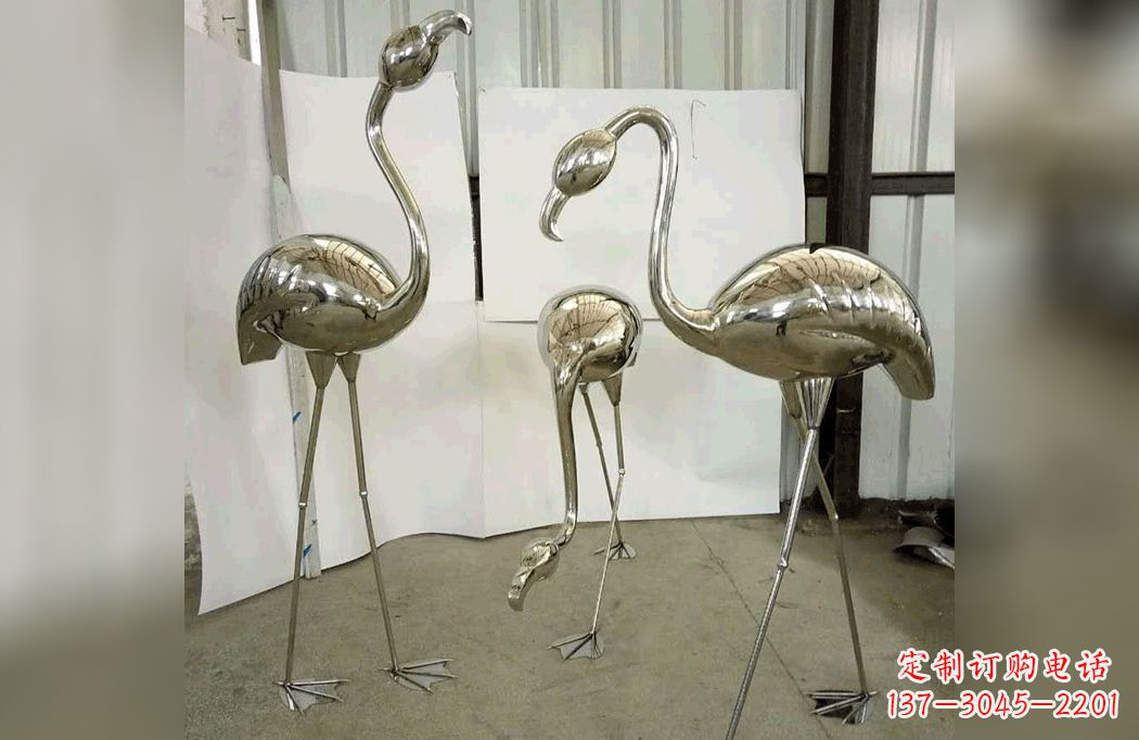 深圳不锈钢火烈鸟——雕塑之美
