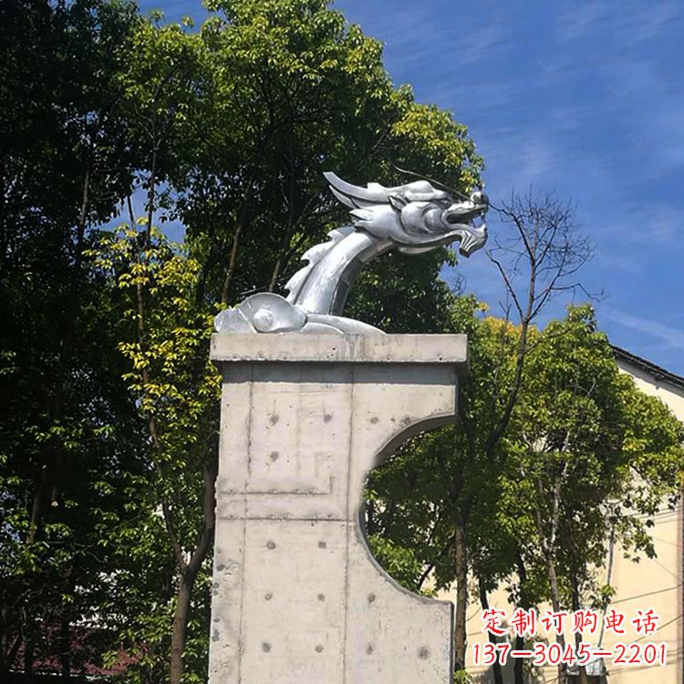 深圳不锈钢龙头雕塑
