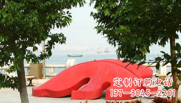 深圳不锈钢树叶雕塑——精美外观,艺术精神