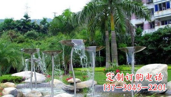 深圳不锈钢造型喷泉雕塑