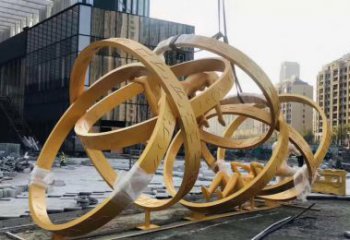 深圳不锈钢音符运动人物雕塑艺术融合音乐