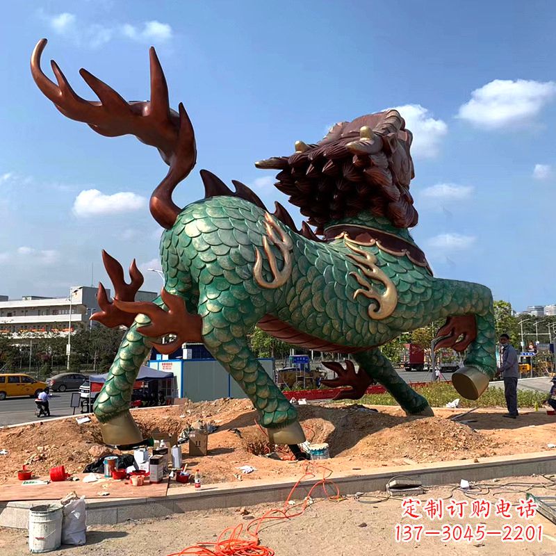 深圳麒麟雕塑——美丽传说的象征