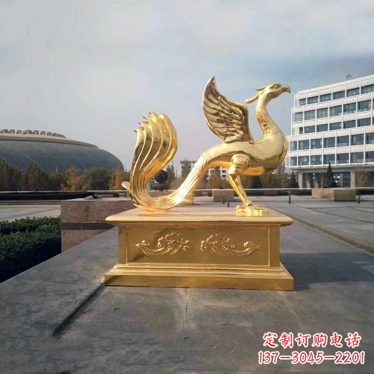 深圳城市广场的朱雀雕塑