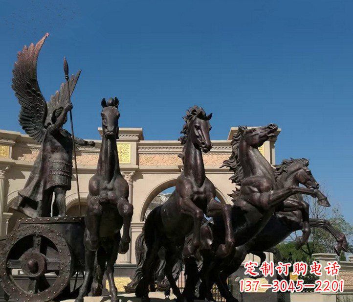 深圳马雕塑引领全城欣赏