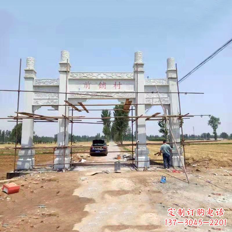 深圳古老传统——牌坊雕塑