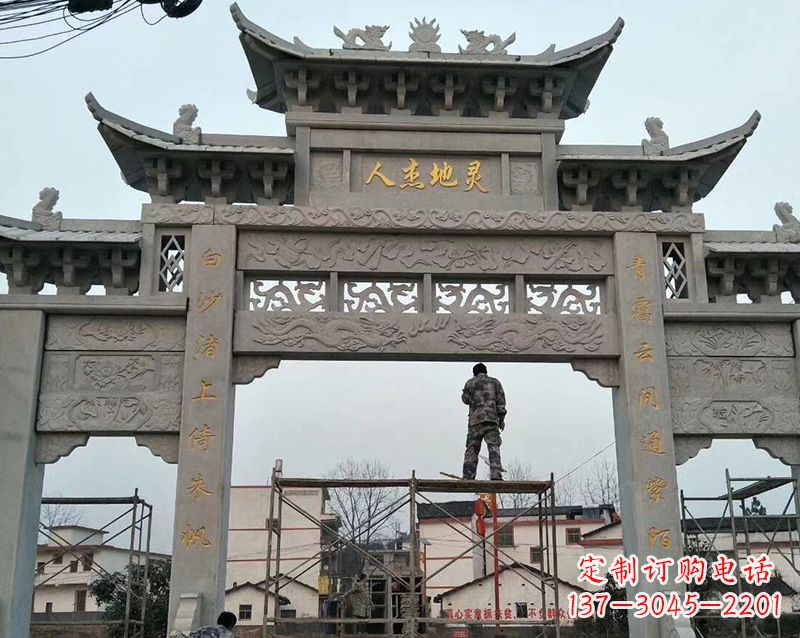 深圳牌坊雕塑