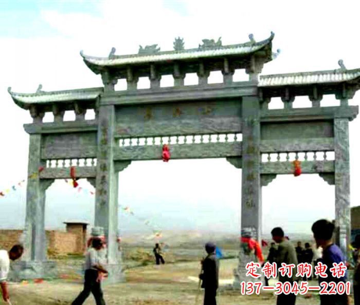 深圳该牌坊雕塑