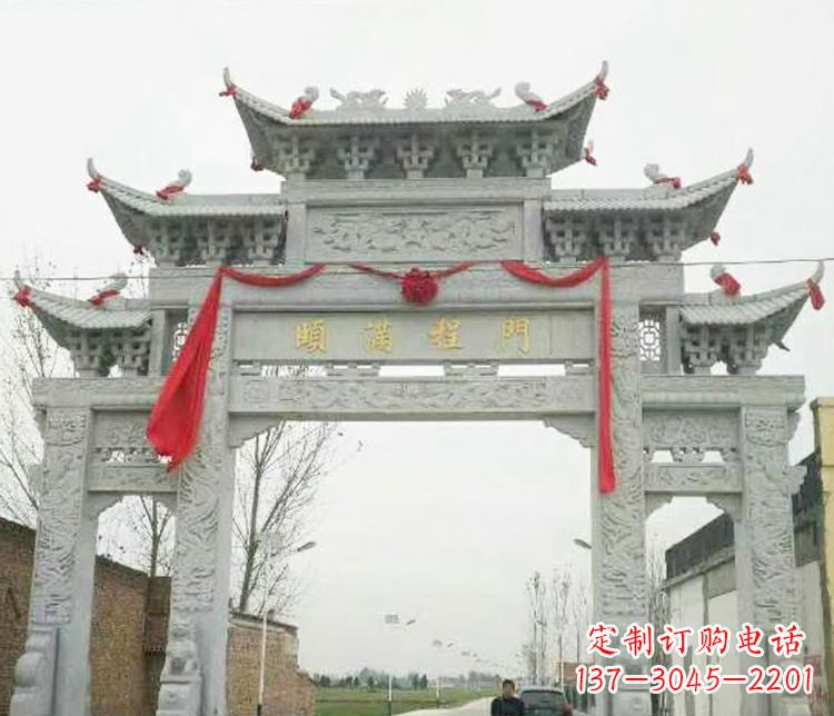 深圳牌坊雕塑纪念历史,传承文化