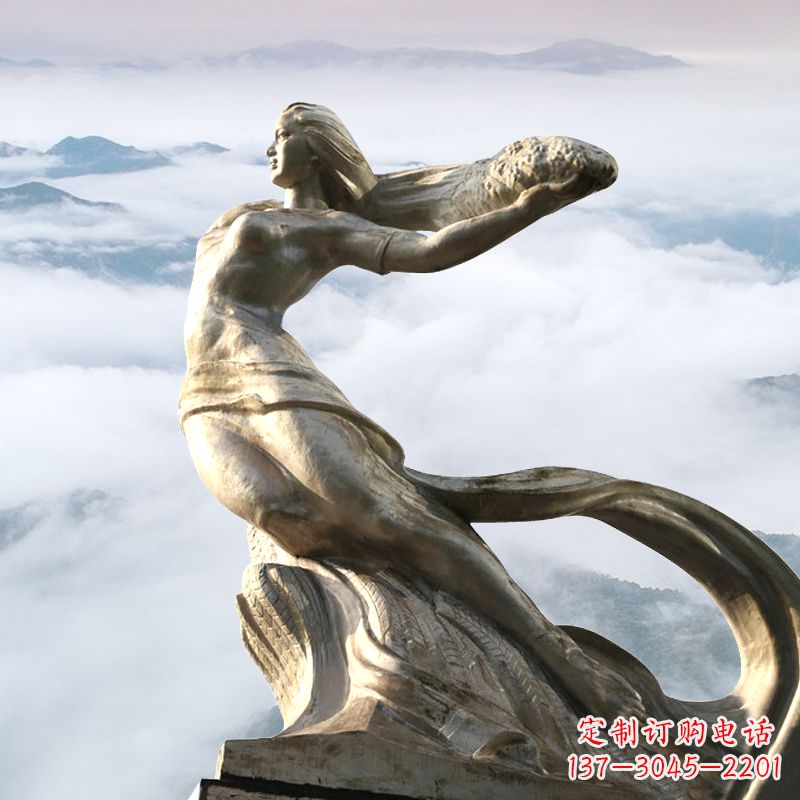 深圳女娲补天——神话中的传奇雕塑