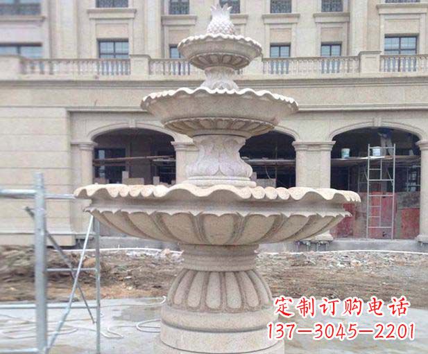 深圳大理石喷泉雕塑