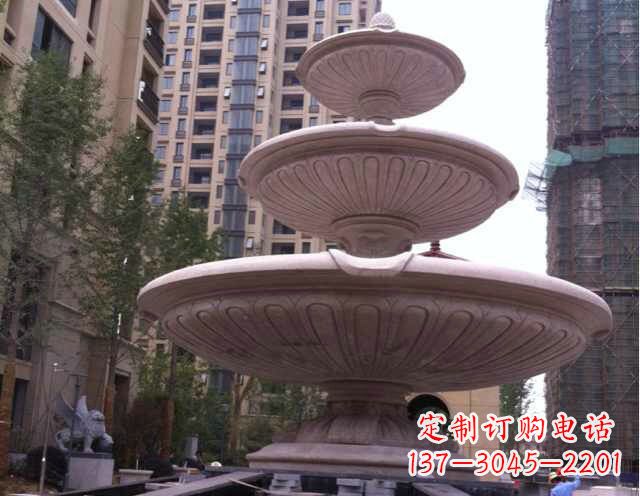 深圳大理石大型喷泉石雕宏伟精美的艺术之作