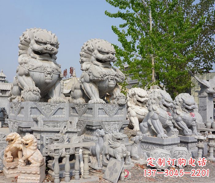 深圳大理石狮子雕塑