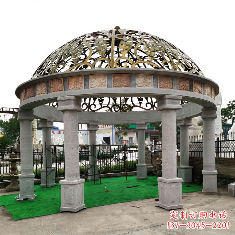 深圳中领雕塑凉亭雕塑定制