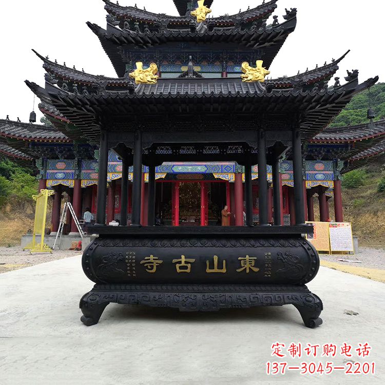 深圳大型寺庙香炉雕塑