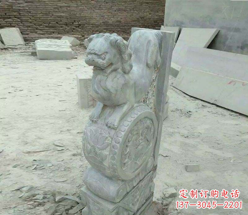 深圳精美石门墩雕塑,缔造绝色佳作