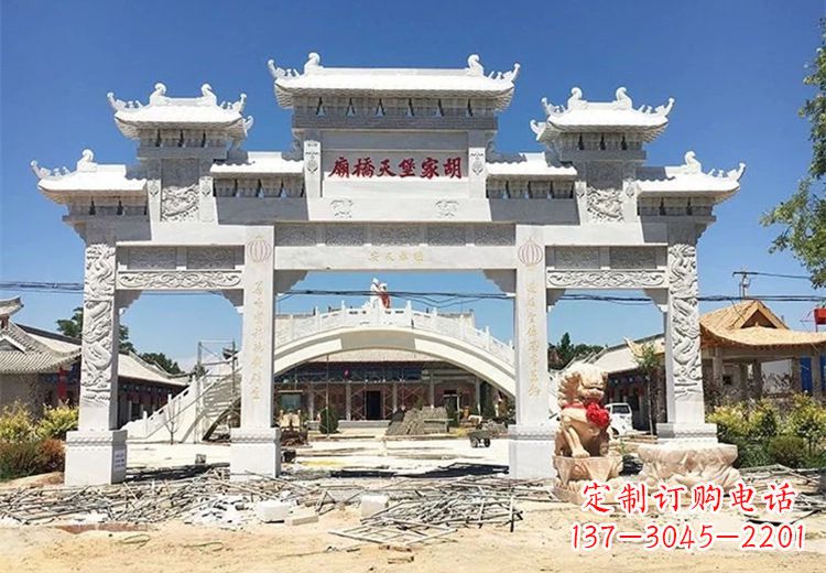 深圳仿古石雕牌坊