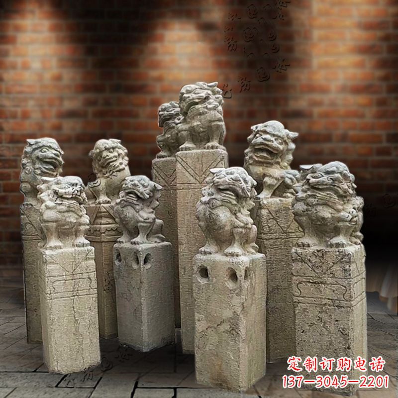 深圳仿古栓马雕塑