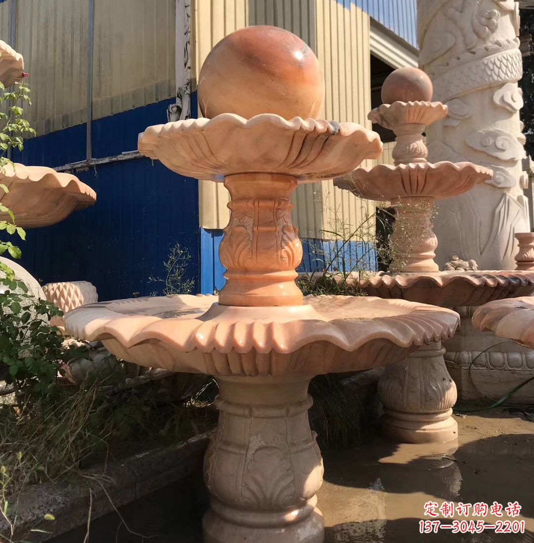 深圳各类石雕风水球