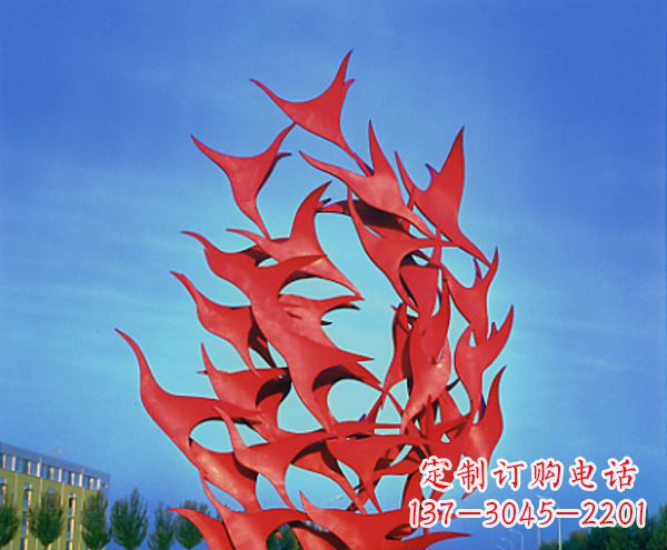 深圳立体不锈钢大雁雕塑