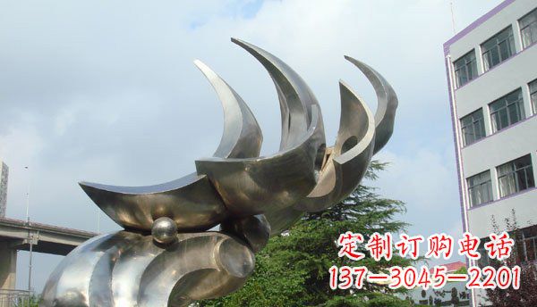深圳中领雕塑出品不锈钢海鸥雕塑