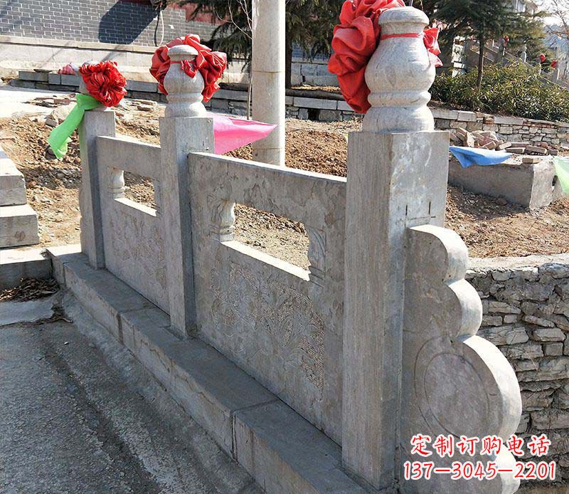 深圳公园大理石栏板景观石雕 (2)