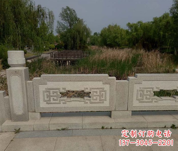 深圳优雅大气的公园栏板雕塑