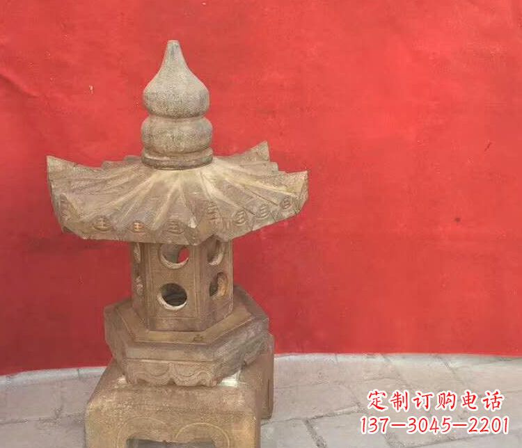 深圳景观仿古石灯雕塑