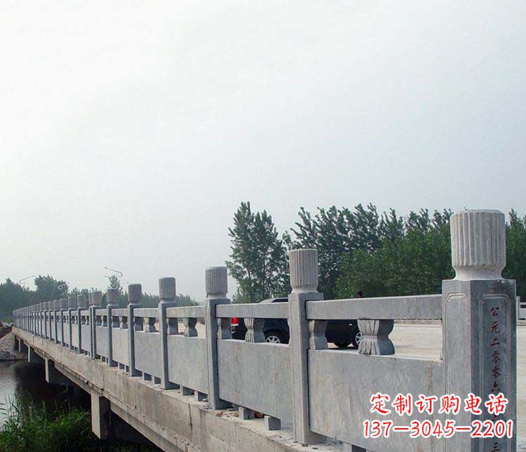 深圳中领雕塑-仿古石栏板景观石雕