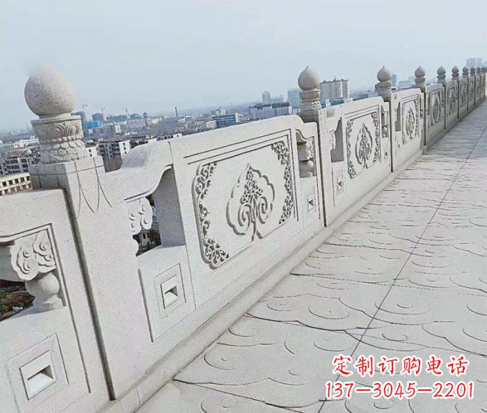 深圳精美大理石栏板雕塑