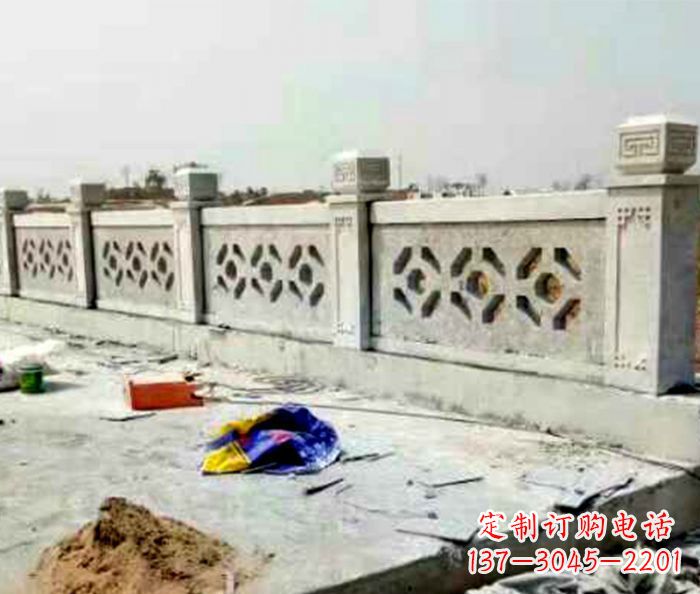 深圳公园大理石栏板石雕